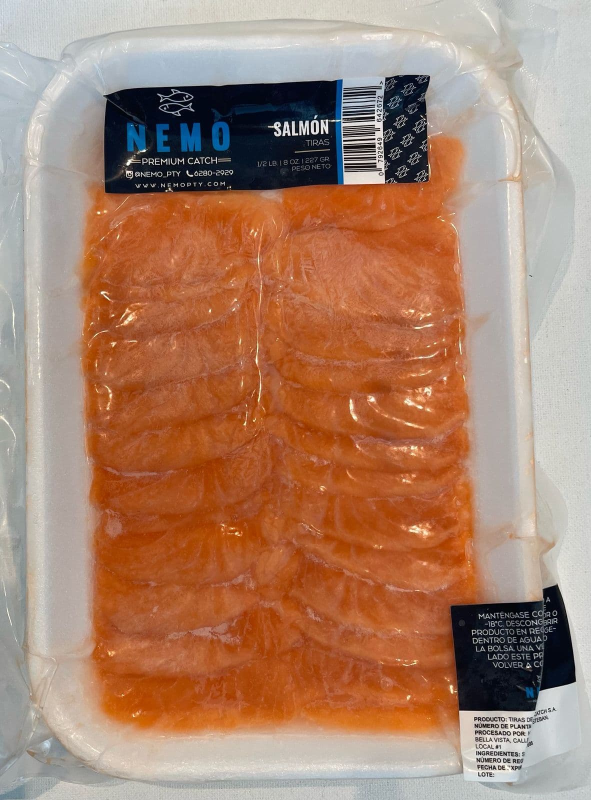 Tiras de Salmón